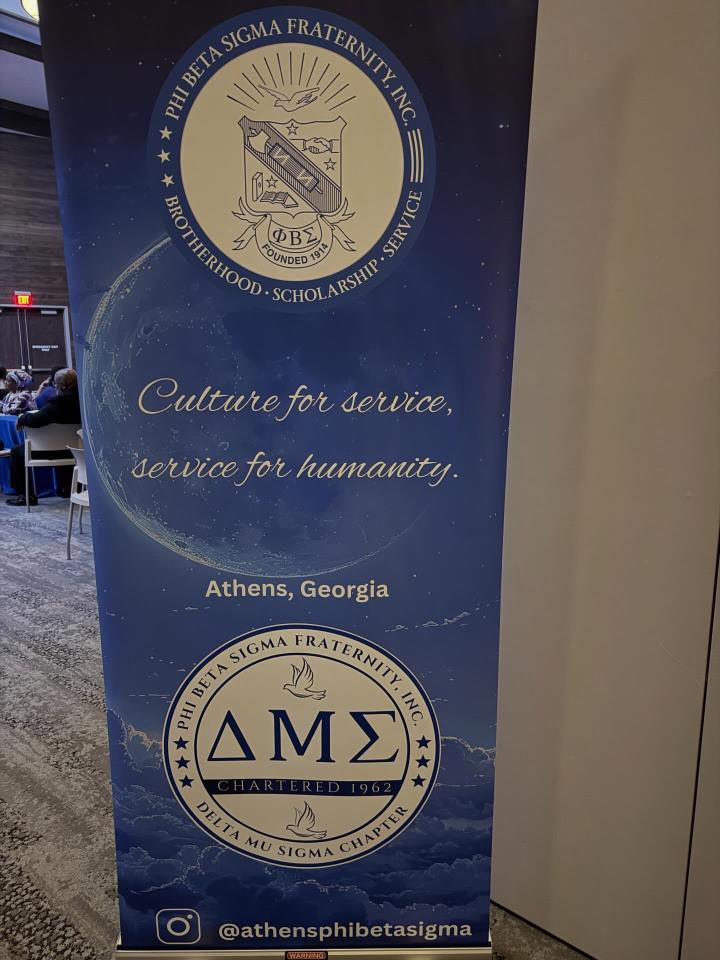 Delta Mu Sigma's Inaugural Blue Tie Affair